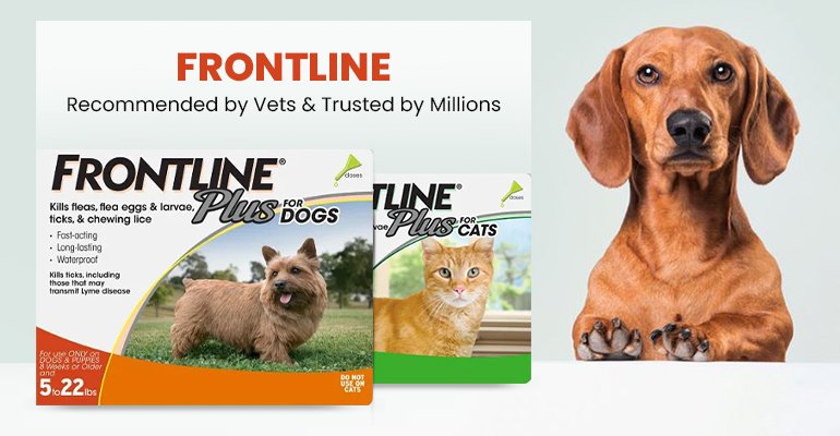 Frontline - Recommended by Vets & Trusted by Millions