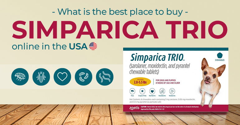 What is the Best Place to Buy Simparica Trio Online in the USA?