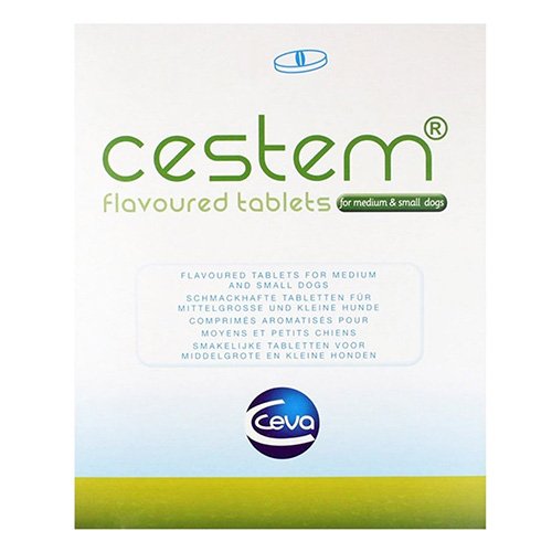 Cestem Flavored Tablets for Small & Medium Dogs