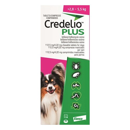 CREDELIO PLUS For Small Dog 2.8-5.5kg Pink