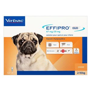 Effipro Duo Spot- On for Dog Supplies