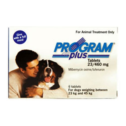 Program Plus For Dogs 46 - 90 Lbs (White)
