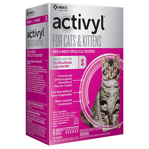 Merck Activyl for Cats and Kittens 118926 for sale online eBay