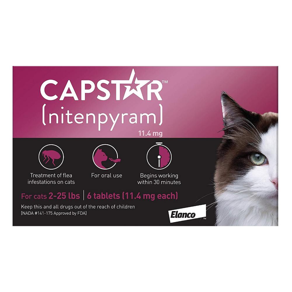 Capstar Flea Control Tablets for Cat Supplies