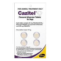 Cazitel Flavoured Allwormer For Dogs 10Kg (Purple)