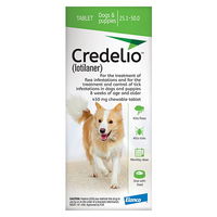 Credelio for Dogs 25 to 50 lbs (450mg) Green