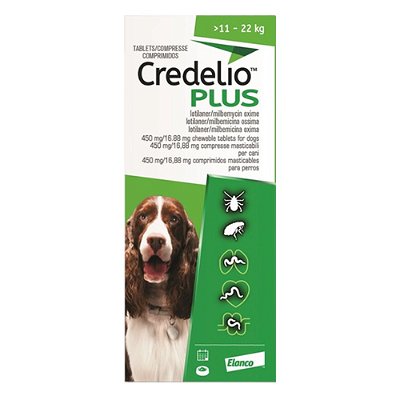 CREDELIO PLUS For Large Dog 11-22kg Green