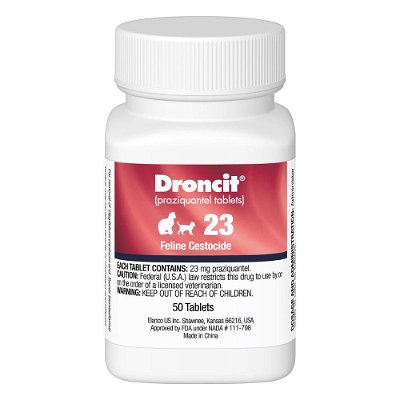 Droncit Tapewormer for Cats & Dogs