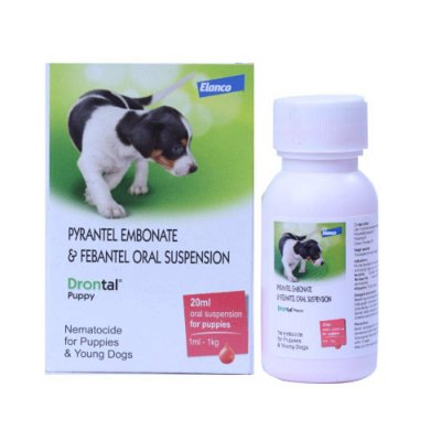 Drontal Wormers Puppy Worming Suspension