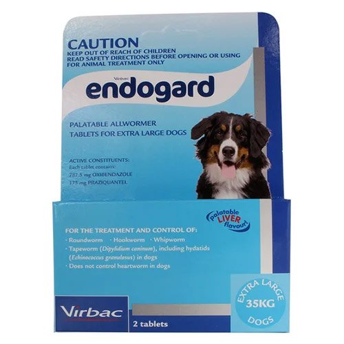Endogard For Extra Large Dogs 35Kg (Blue)