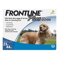 Frontline Plus For Medium Dogs 10-20kg (22 to 44lbs) Blue