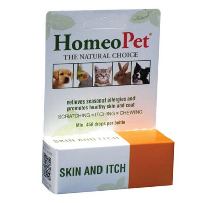 HomeoPet Skin and Itch Relief for Dogs and Cats
