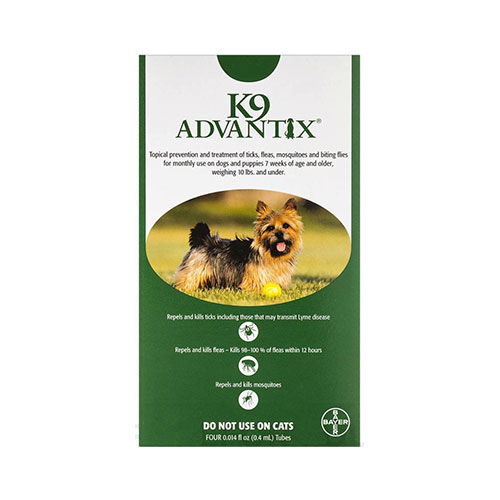 Buy K9 Advantix For Small Dogs Pups Up To 4Kg Green Online