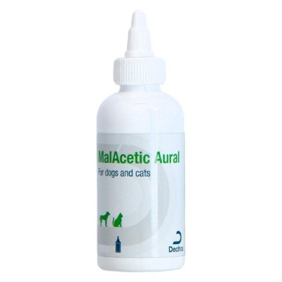 Malacetic Otic Ear Cleanser for Cats and Dogs