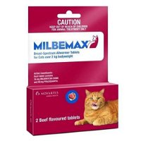 Milbemax Allwormer Tablets For Large Cats Over 2Kg - over 4.4lbs
