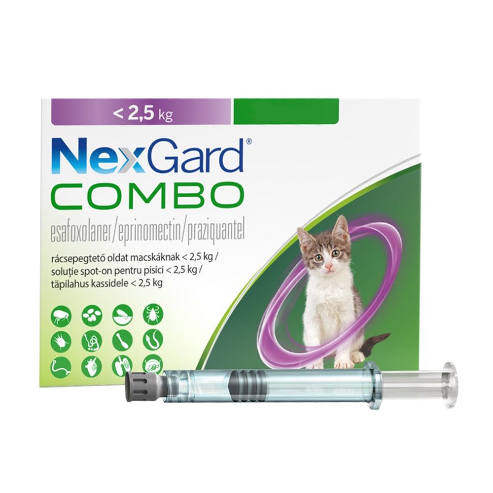 Nexgard Combo For Cats Upto 5.5lbs