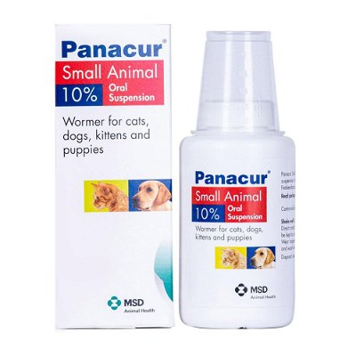 Panacur Oral Suspension for Cats and Dogs