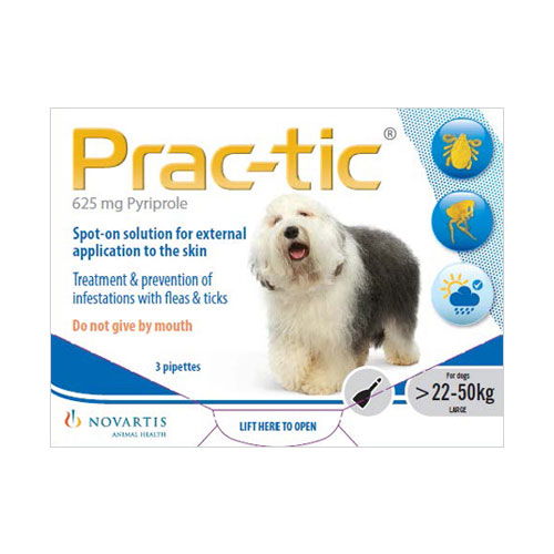 practic flea treatment for dogs