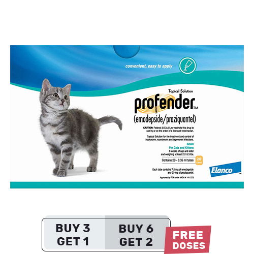 Profender Allwormer for Cat Supplies